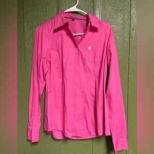 Cinch button down med